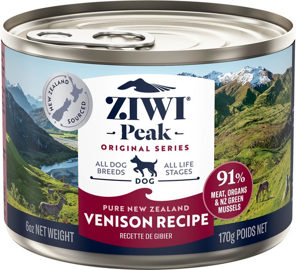 ZIWI Peak Venison Recipe Canned Dog Food