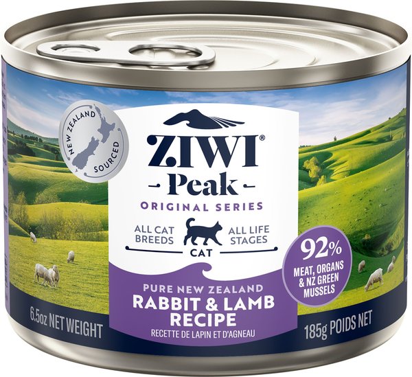 ZIWI Peak Rabbit & Lamb Recipe Canned Cat Food