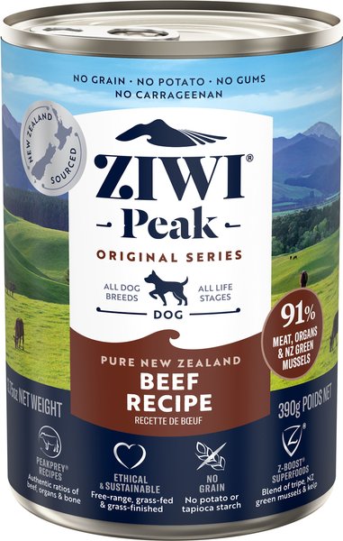 ZIWI Peak Beef Recipe Canned Dog Food