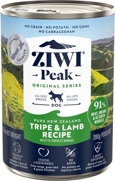 ZIWI Peak Tripe & Lamb Recipe Canned Dog Food
