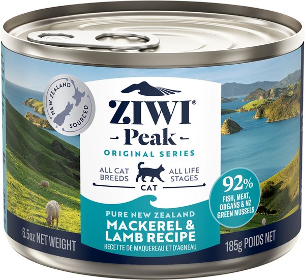 ZIWI Peak Mackerel & Lamb Recipe Canned Cat Food