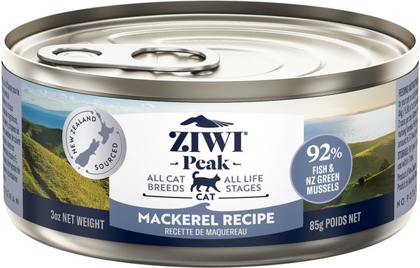 ZIWI Peak Mackerel Recipe Canned Cat Food