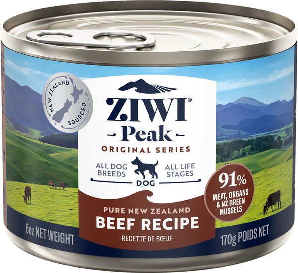 ZIWI Peak Beef Recipe Canned Dog Food