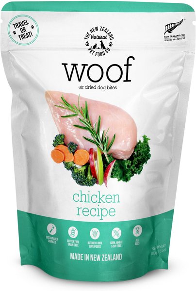 The New Zealand Natural Pet Food Co. Woof Chicken Air Dried Dog Food