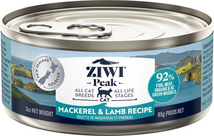 ZIWI Peak Mackerel & Lamb Recipe Canned Cat Food