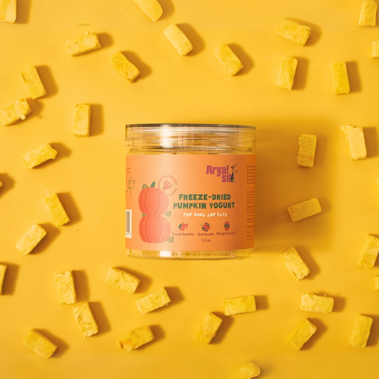 Arya Sit Pumpkin Yogurt Freeze-Dried Treats