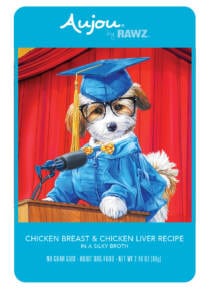 RAWZ SHREDS CHICKEN BREAST & CHICKEN LIVER DOG FOOD RECIPE