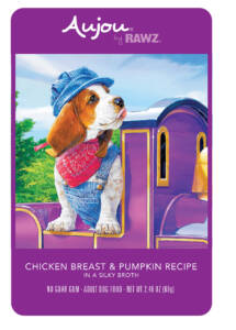 RAWZ SHREDS CHICKEN BREAST & PUMPKIN DOG FOOD RECIPE