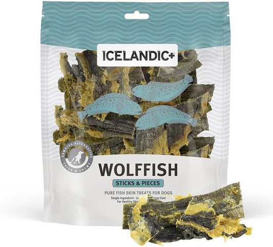 Icelandic+ Wolffish Stick Chews Dog Treats