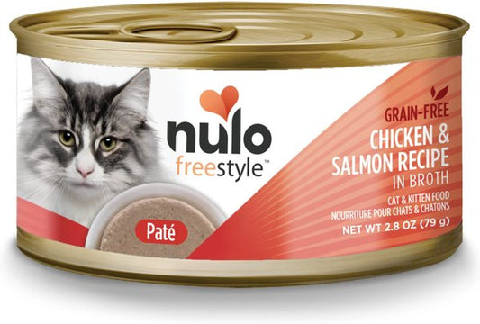 Nulo FreeStyle Chicken & Salmon Pate Wet Cat Food