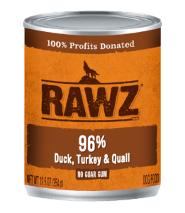 RAWZ 96% DUCK, TURKEY & QUAIL DOG FOOD