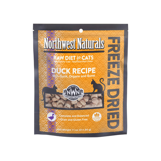 Northwest Naturals Freeze Dried Raw Diet Cat Food - Duck