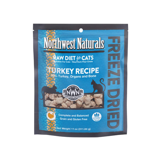 Northwest Naturals Freeze Dried Raw Diet Cat Food - Turkey
