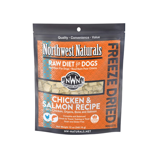 Northwest Naturals Freeze Dried Raw Diet Dog Food - Chicken & Salmon