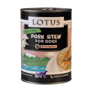 Lotus Pork Stew Grain-Free Canned Dog Food