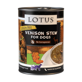 Lotus Venison Stew Grain-Free Canned Dog Food